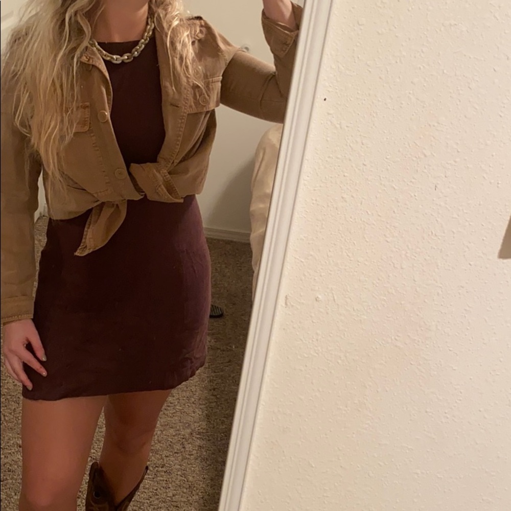 Brown GAP short dress #479
